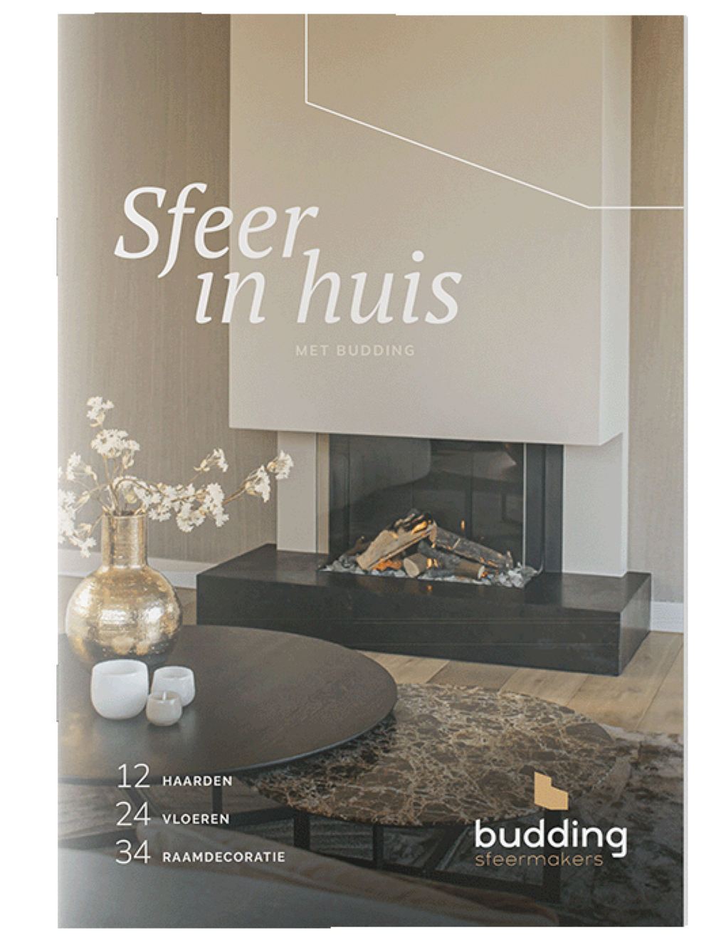 Brochure Sfeer in huis van Budding Sfeermakers